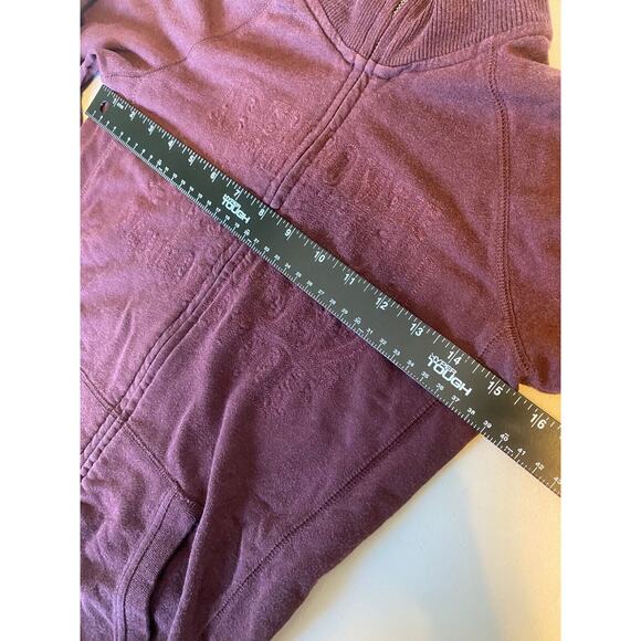 Abercrombie & Fitch Sweater Womens Small Vintage Embroidered Elbow Patch Zip Up - Picture 8 of 11